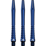 Mission Atom13 Aluminium Shafts - Anodised Metal Stems - Blue