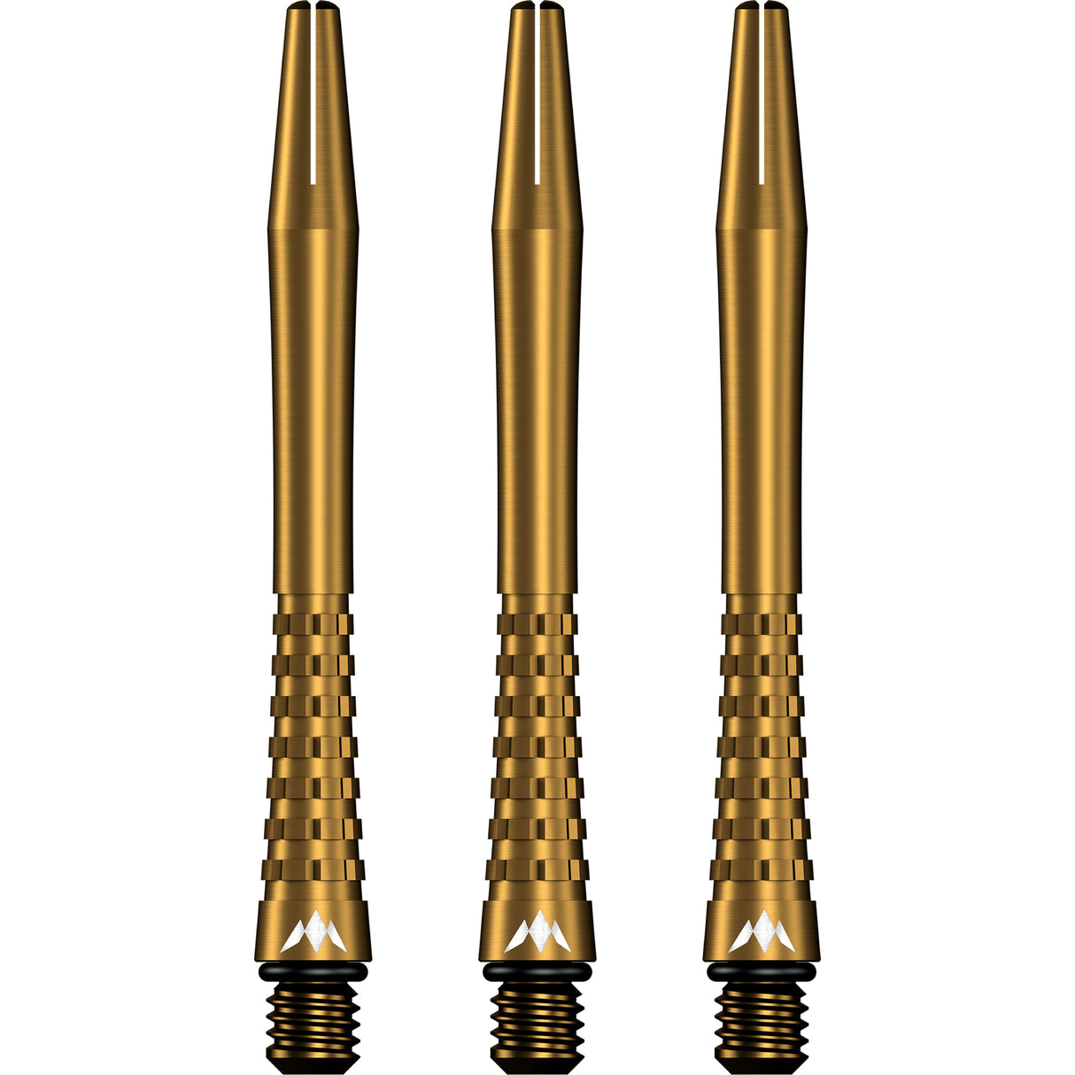 Mission Atom13 Aluminium Shafts - Anodised Metal Stems - Gold