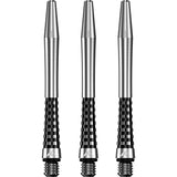 Mission Atom13 Aluminium Shafts - Natural Metal Stems - Black
