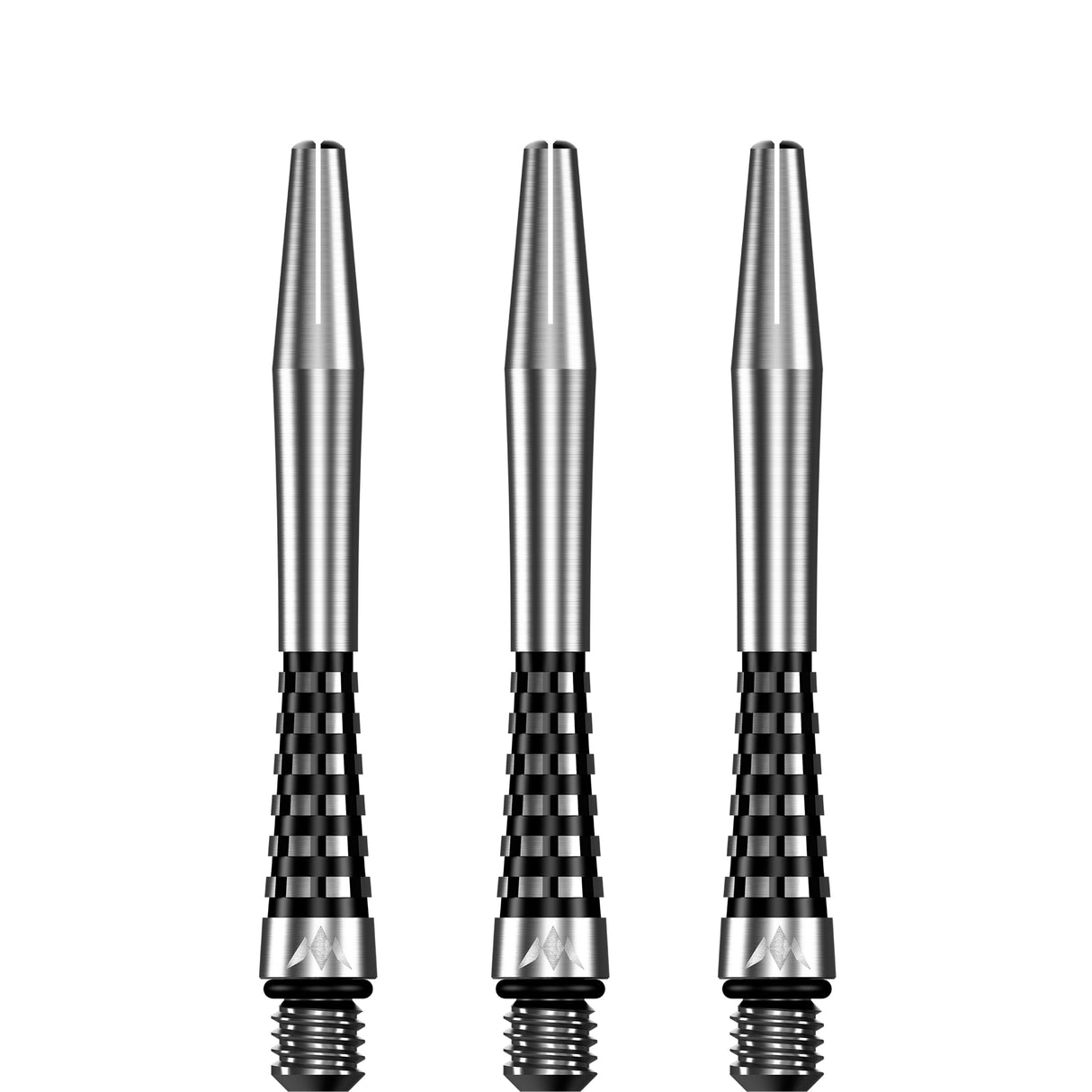 Mission Atom13 Aluminium Shafts - Natural Metal Stems - Black