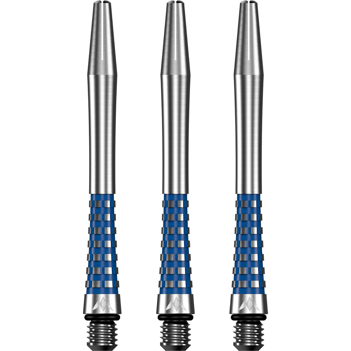 Mission Atom13 Aluminium Shafts - Natural Metal Stems - Blue