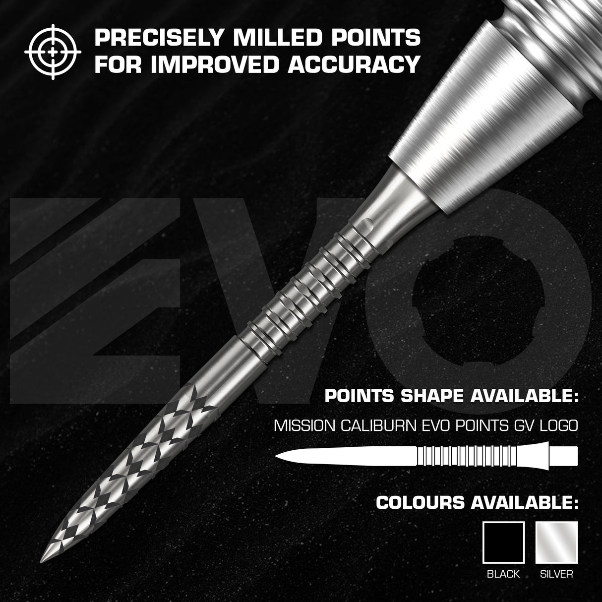 Mission Caliburn EVO Dart Points - GV-Logo