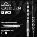 Mission Caliburn EVO Dart Points - Mission Logo