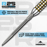 Mission R2.5 Rapid Dart Points - Steel Tip - GV1