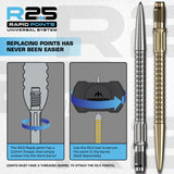 Mission R2.5 Rapid Dart Points - Steel Tip - GV1