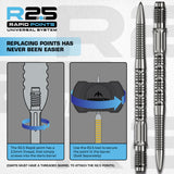 Mission R2.5 Rapid Dart Points - Steel Tip - GV2