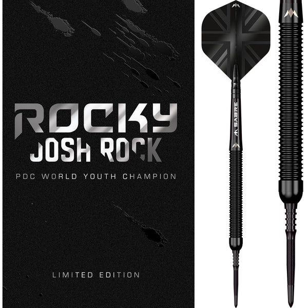 Mission Josh Rock Darts - Steel Tip - 95% - DLC Coated - Rocky - Limited  Edition