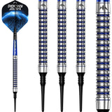 Mission Josh Rock Darts v2 - Soft Tip - 95% - Rocky - Silver & Blue PVD