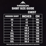*Mission Darts EXOS Cool SL Dart Shirt - Black & Orange
