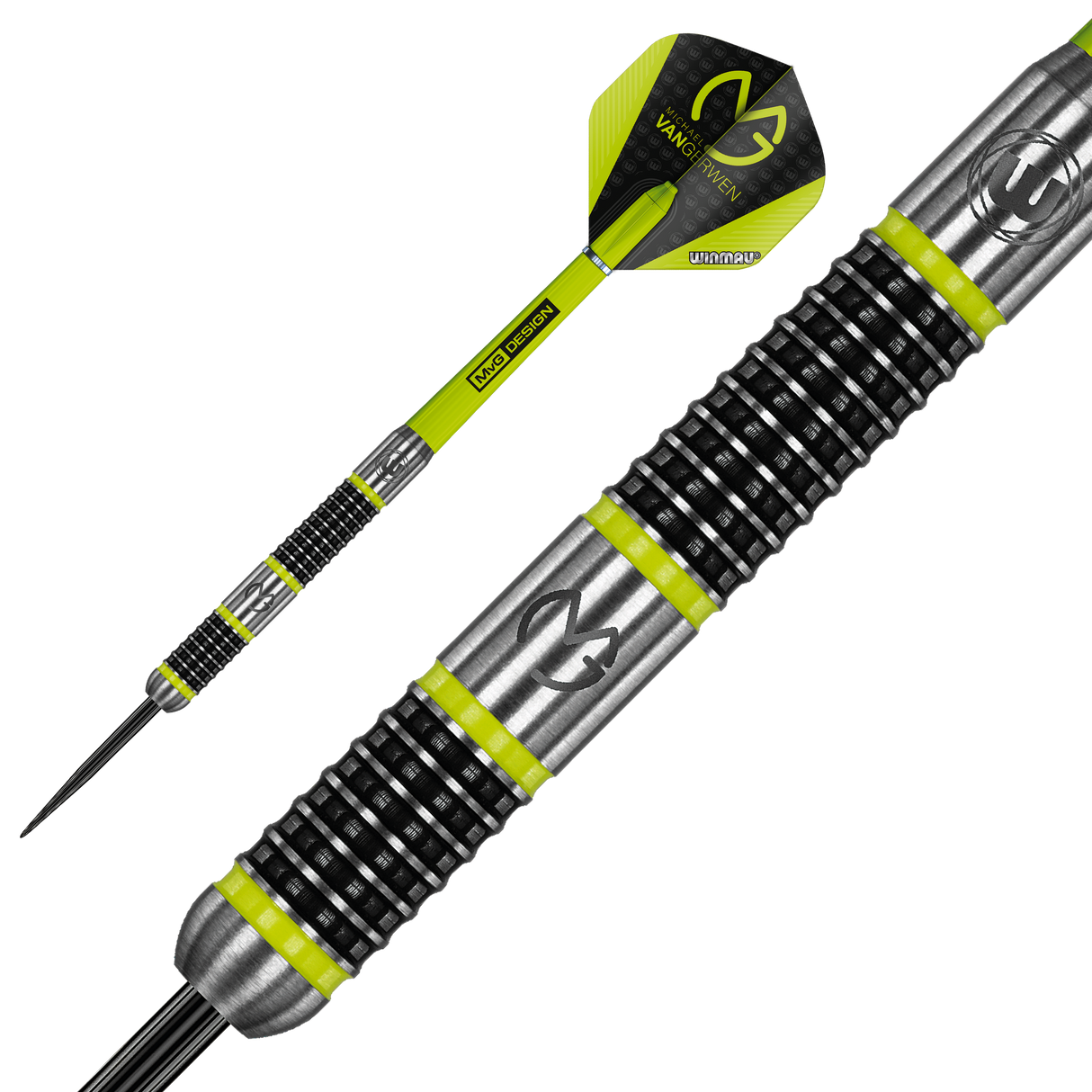 Winmau Michael van Gerwen Darts - Steel Tip - 90% Tungsten - Aspire