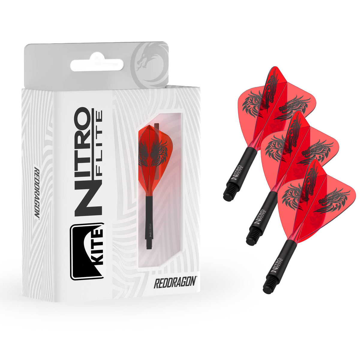 Red Dragon Nitro Flite - Integrated Flight System - Kite - Jonny Clayton