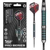 Shot Pro Series TP Darts - Steel Tip - 90% Tungsten - Niels Zonneveld