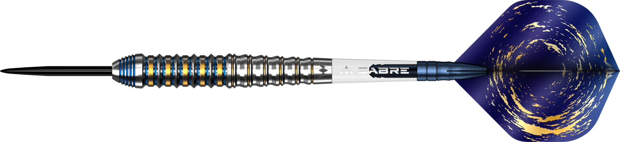 Mission Neutron Darts - Steel Tip - 95% Tungsten - Blue & Gold PVD