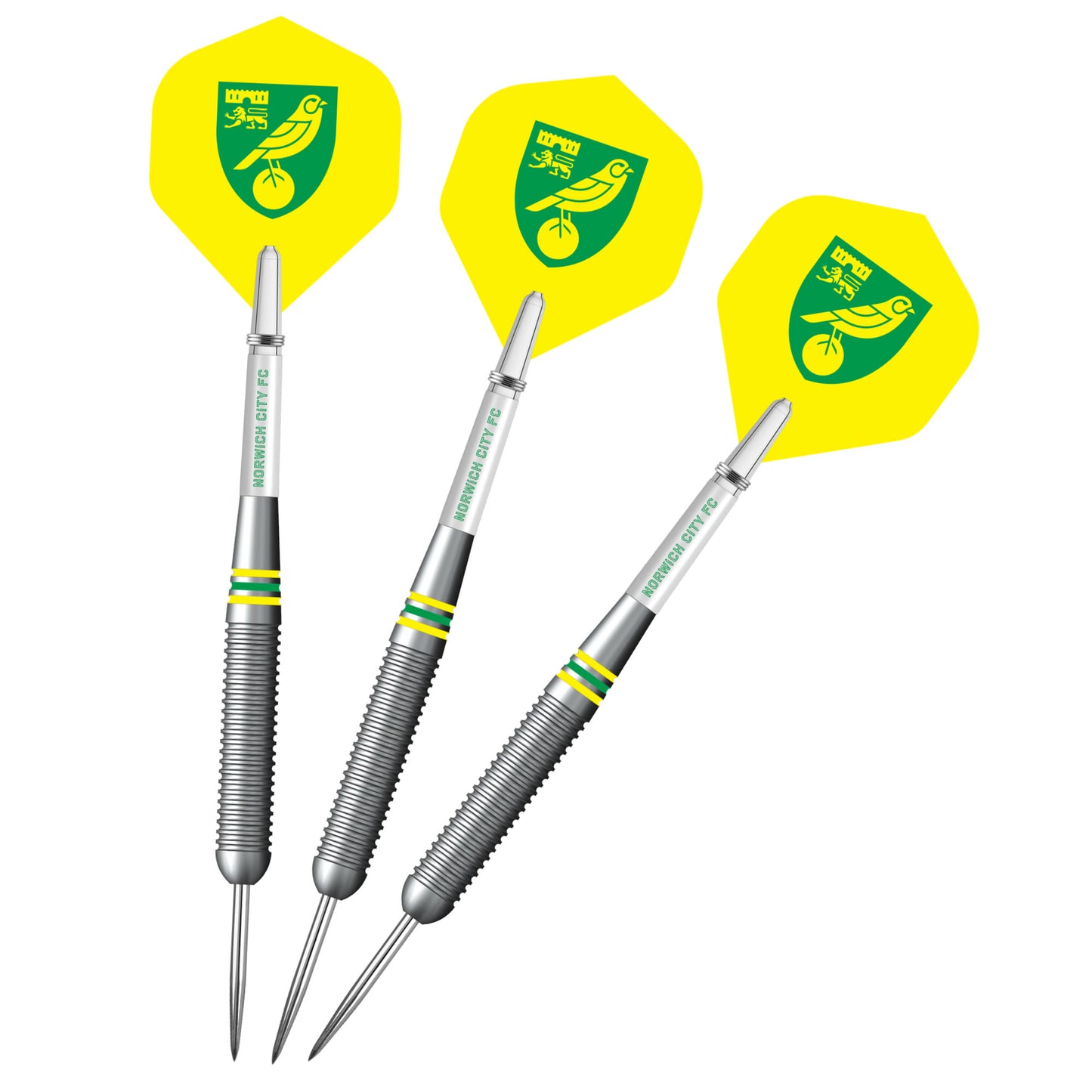 Norwich City FC Official Licensed The Canaries Steel Tip Darts