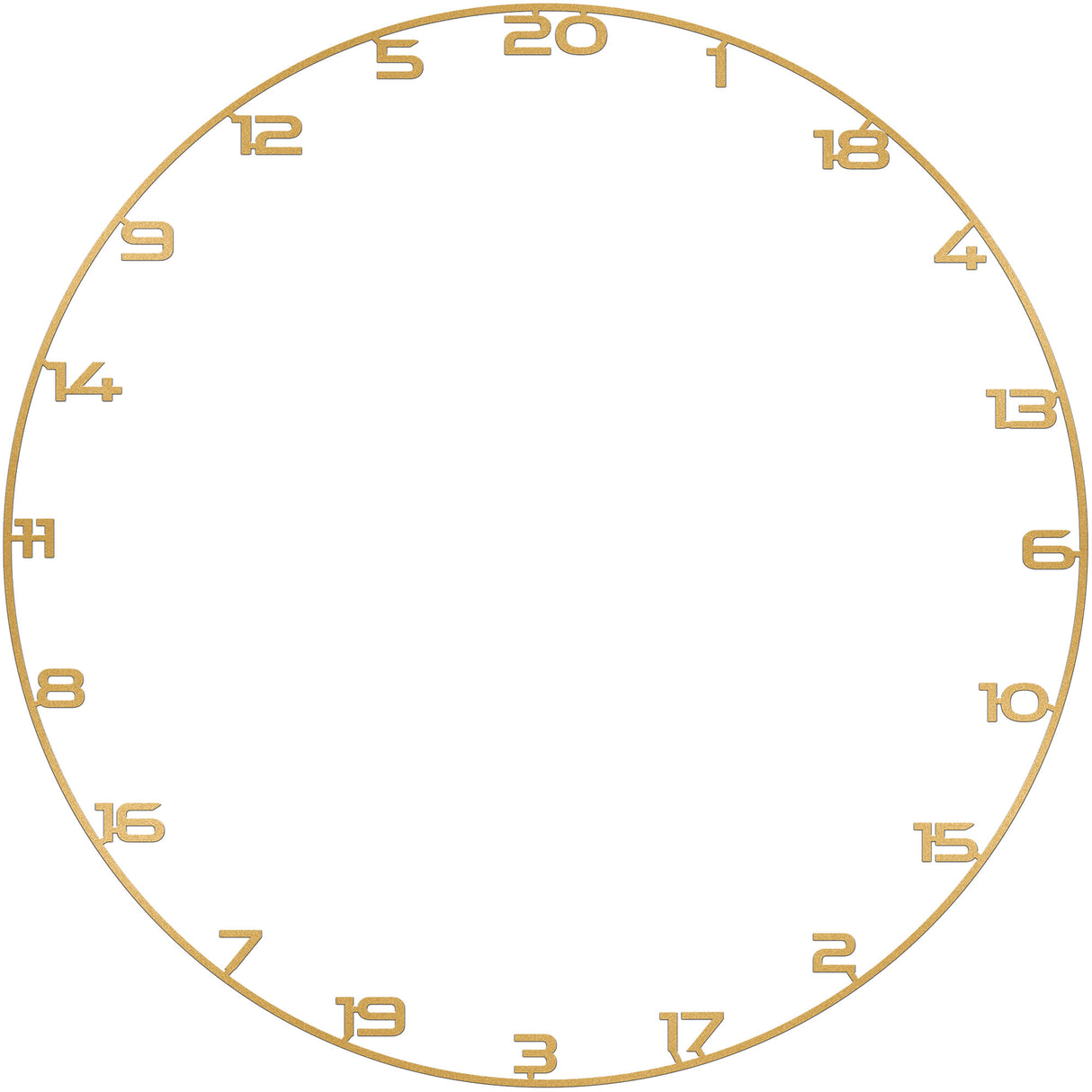 Bullet Custom Number Ring