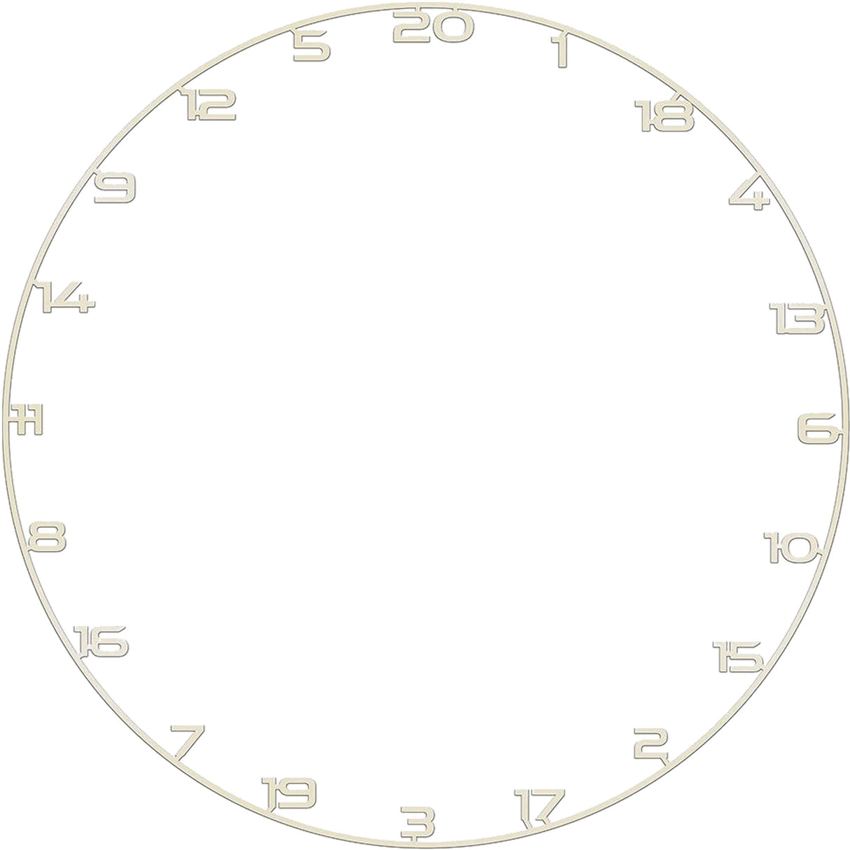 Bullet Custom Number Ring