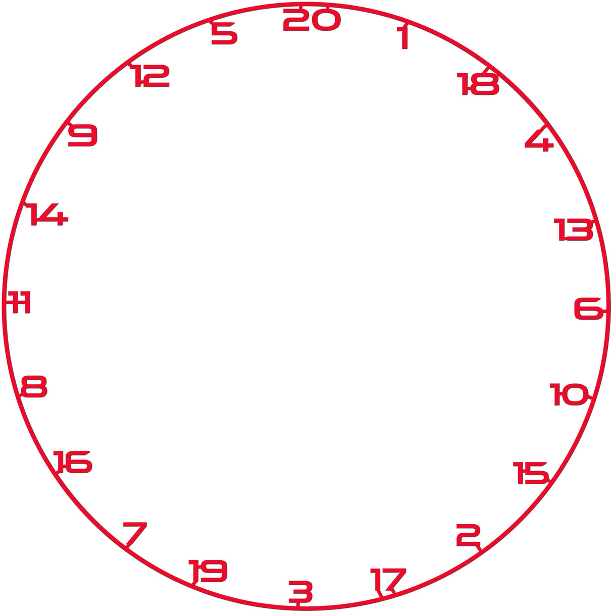 Bullet Custom Number Ring