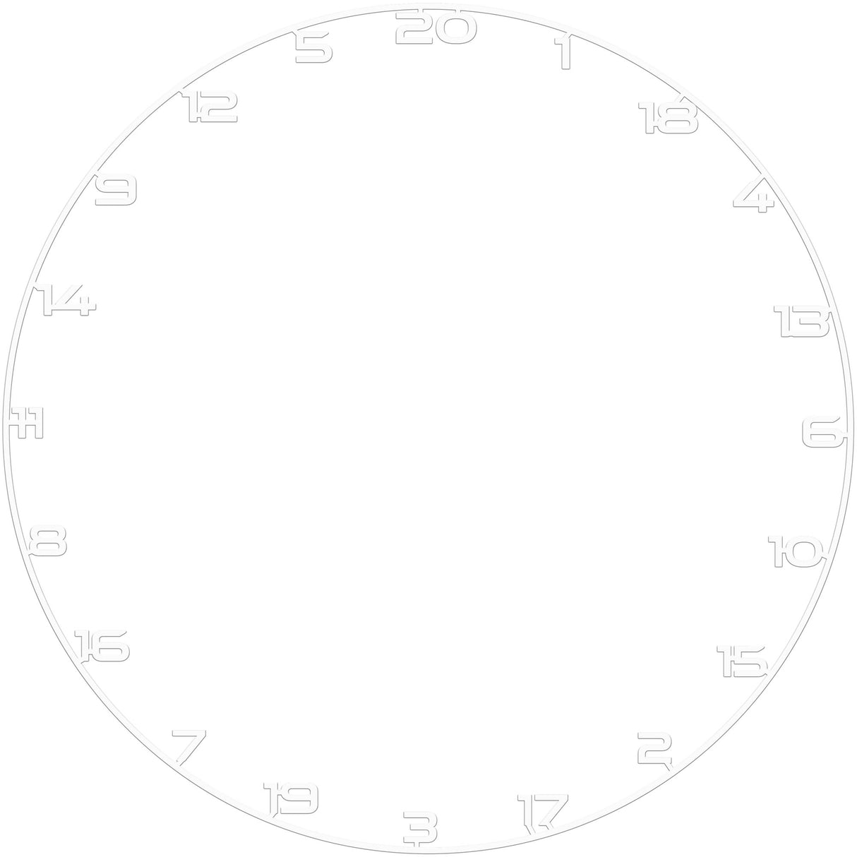 Bullet Custom Number Ring