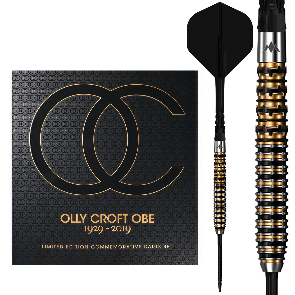 Mission Olly Croft OBE Darts - Steel Tip - 95% Tungsten - Limited Edition