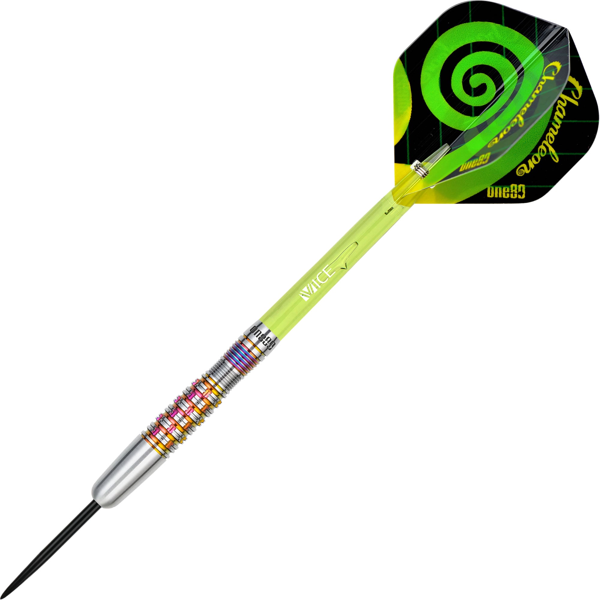ダーツ One80 CHAMELEON APATITE One80 Chameleon Darts - Steel Tip - Apatite