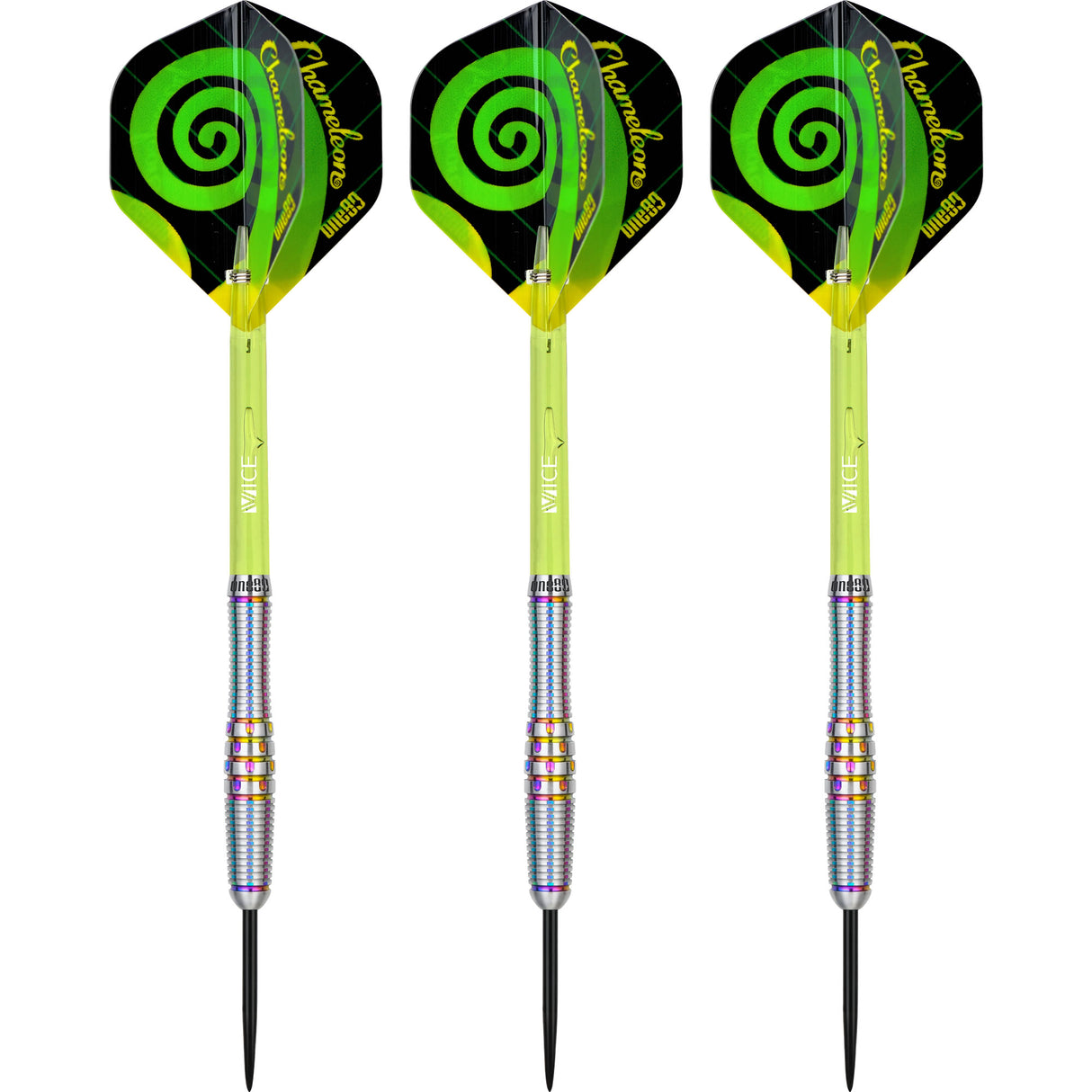 One80 Chameleon Darts - Steel Tip - Citrine