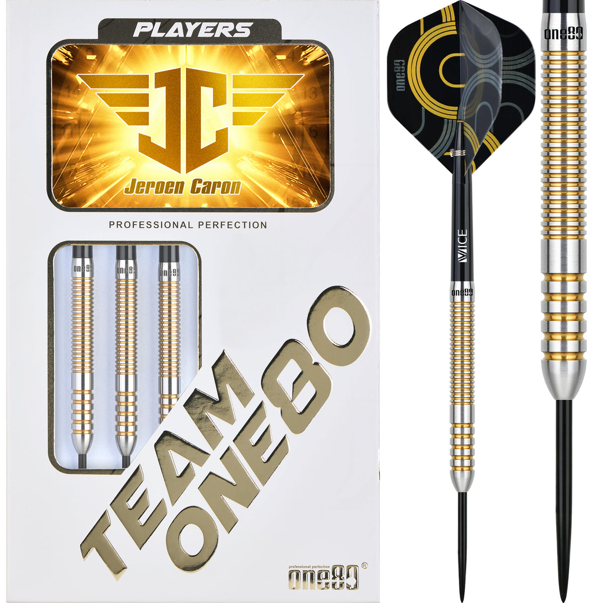 top gear dart One80 Jeroen Caron Darts - Steel Tip - Topgun Top Gear: The Complete TacticalCategory The front of the Set:4er Set