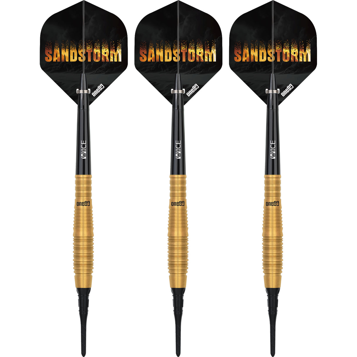 One80 Sandstorm Darts - Soft Tip - S02 - 18g
