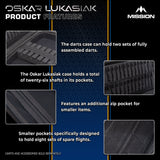 Mission Darts Players- EVA Dart Case - Oskar Lukasiak
