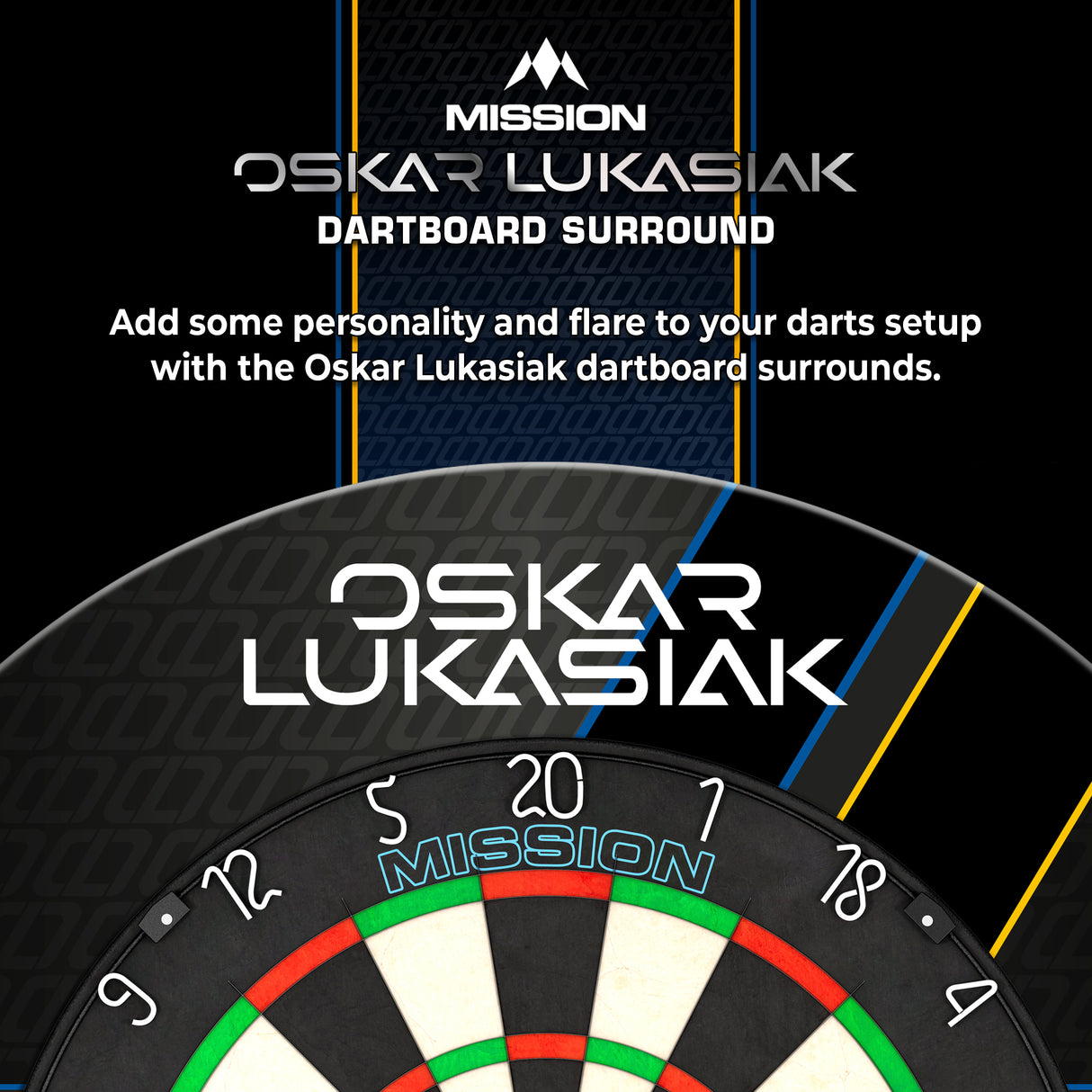 Mission Darts Players- Surround - Oskar Lukasiak