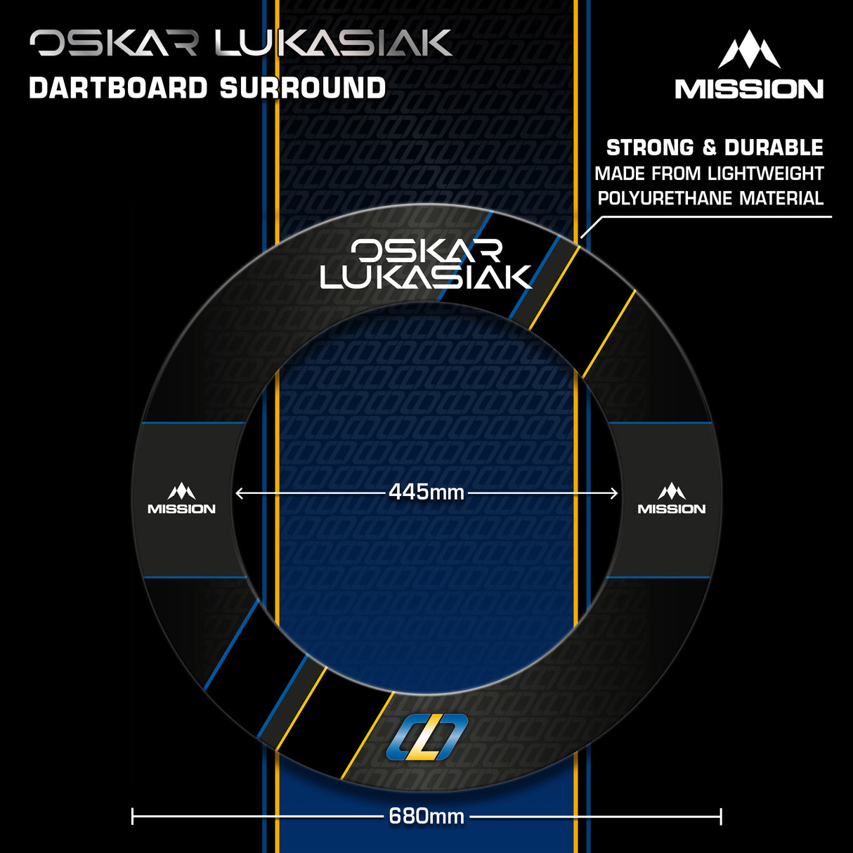 Mission Darts Players- Surround - Oskar Lukasiak
