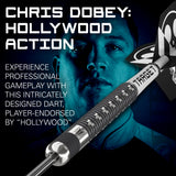 Target Chris Dobey Darts - Steel Tip - 90% Tungsten - Hollywood Action