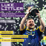 Target Luke Littler Darts - Steel Tip - 90% Tungsten - World Champion