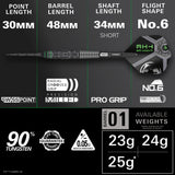 Target Star Wars Darts - Steel Tip - 90% Tungsten - Tie Fighter