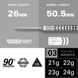Target Exo Darts - Steel Tip - 90% Tungsten - 03