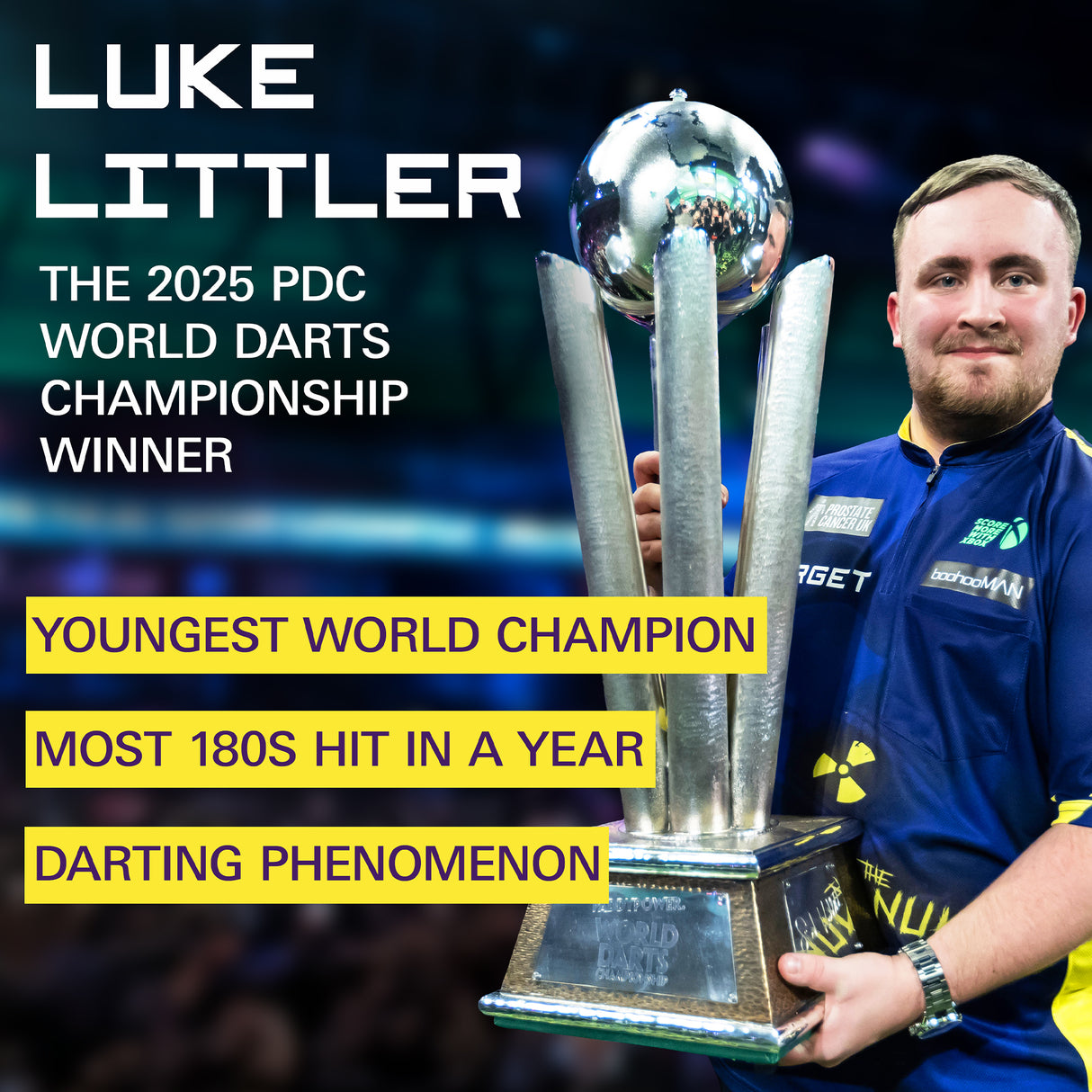 Target Luke Littler Darts - Steel Tip - Brass
