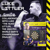 Target Dartboard & Cabinet Set - Luke Littler