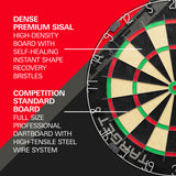 Target Rift Dartboard Set - Dartboard + 6 darts