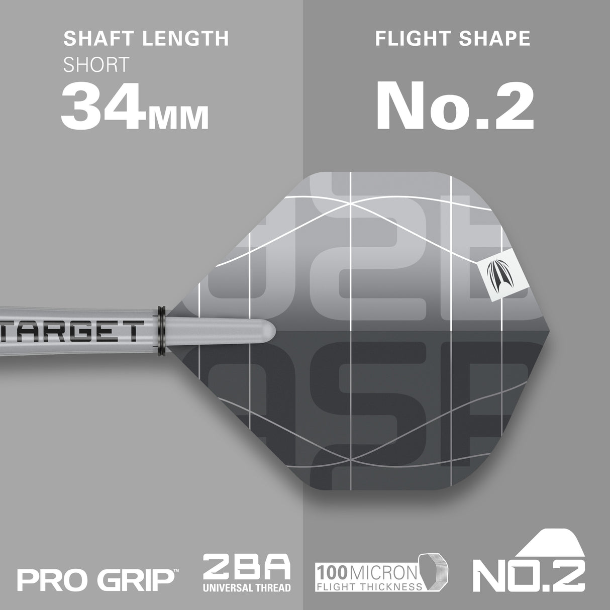 Target Nathan Aspinall Darts - Steel Tip - 90% Tungsten - Echo
