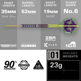 Target Luke Littler Darts - Steel Tip - 90% Tungsten - World Champion