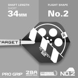 Target Chris Dobey Darts - Soft Tip - 90% Tungsten - Hollywood Action