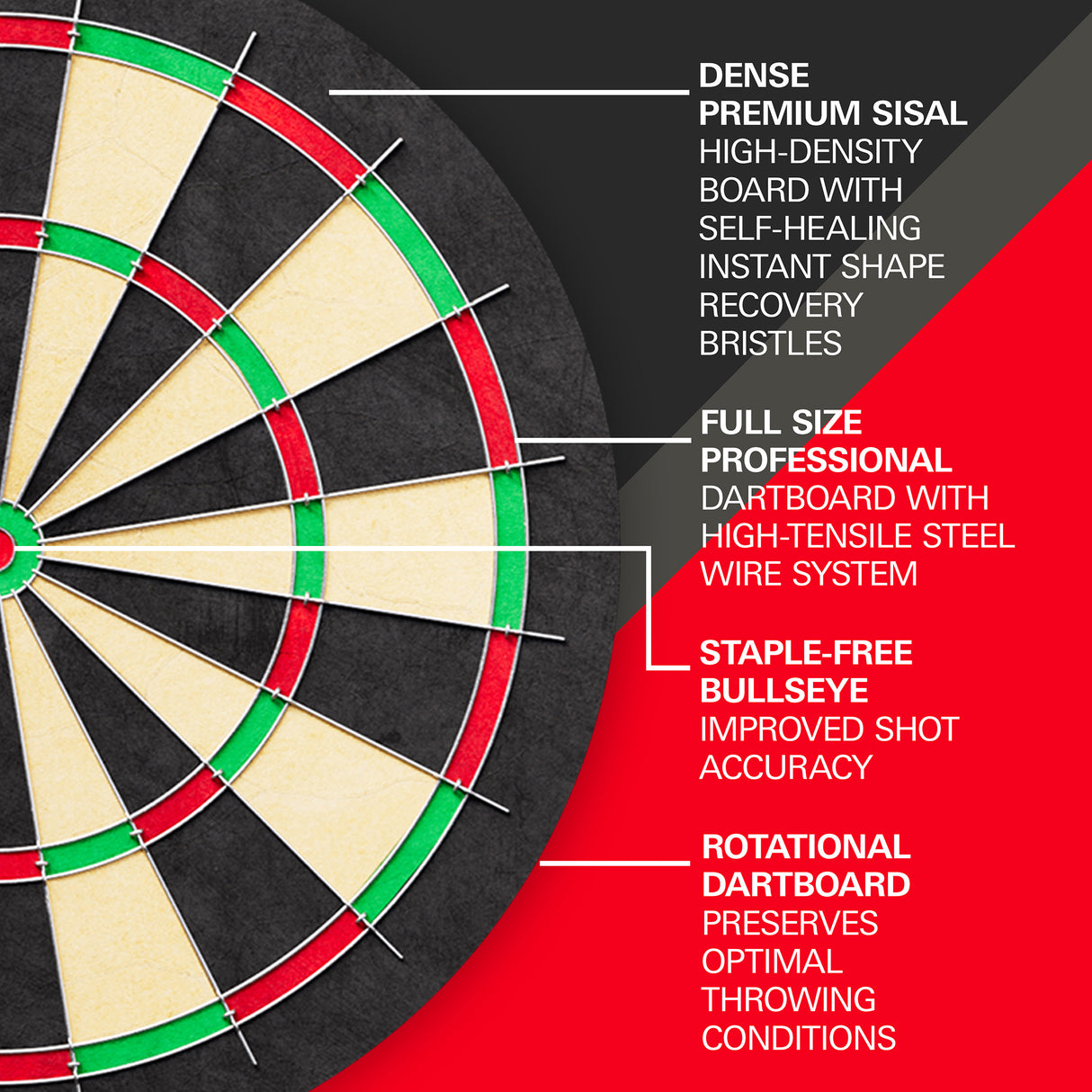 Target Summit Set - Dartboard & Cabinet
