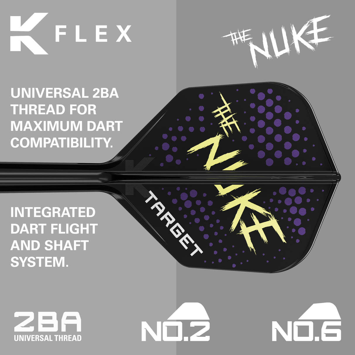Target K-Flex Dart Flights - Luke Littler