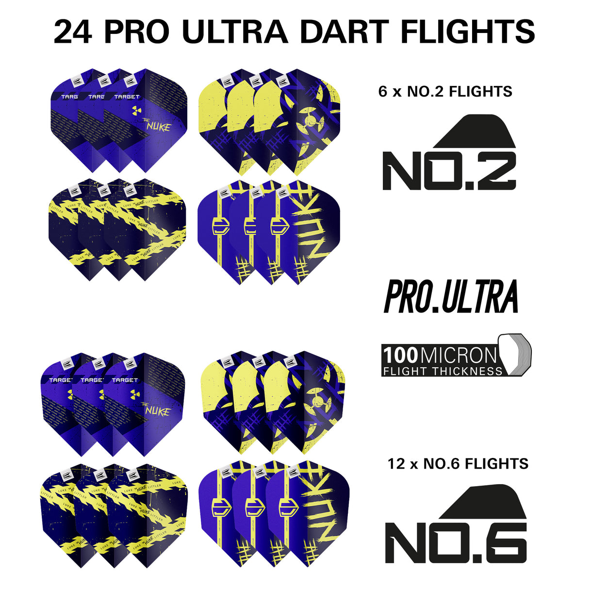 Target Luke Littler Darts - 100 piece Accessory Kit