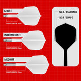 Target K-Shift Dart Flights - Standard No.6