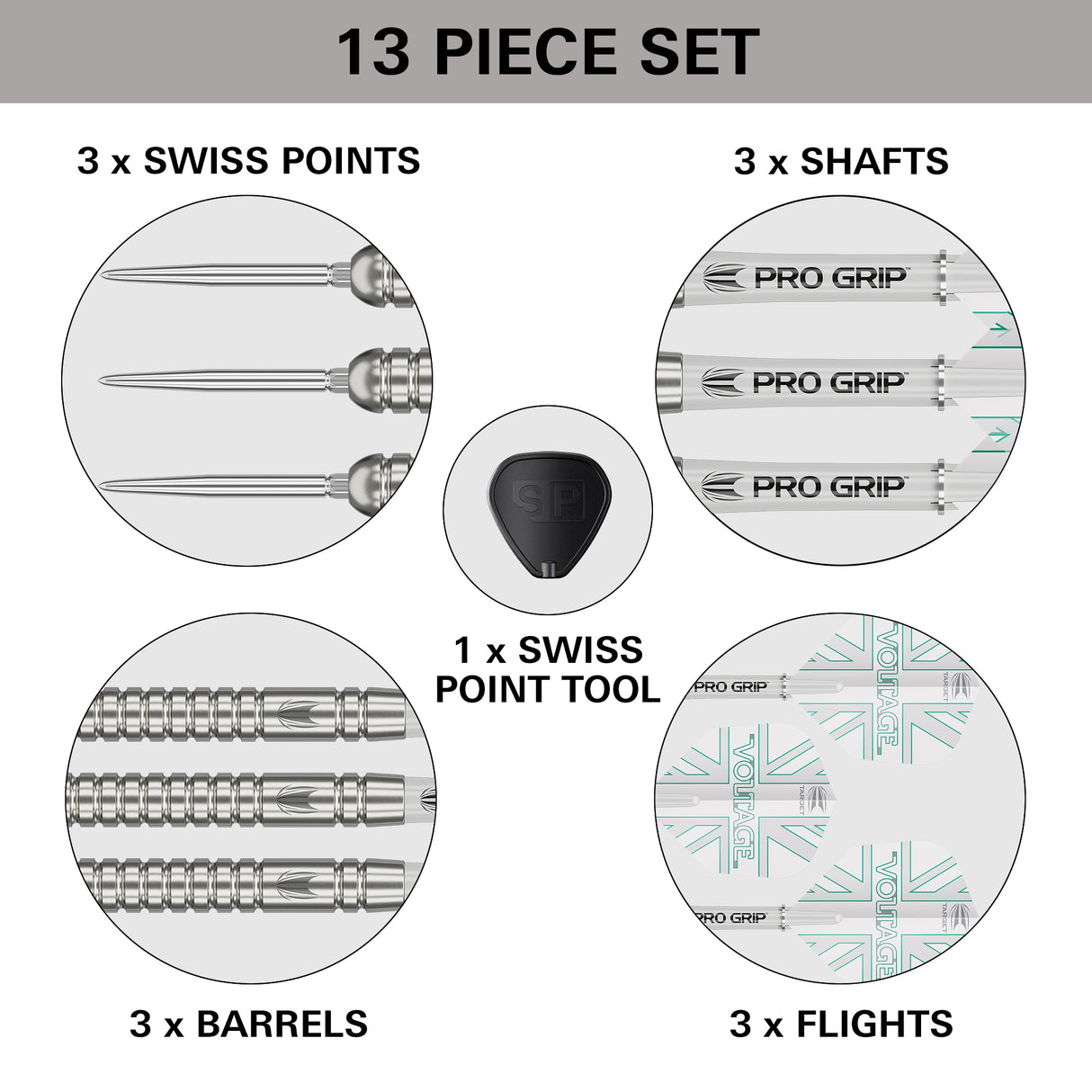 Target Rob Cross Darts - Steel Tip - 90% Tungsten - G1