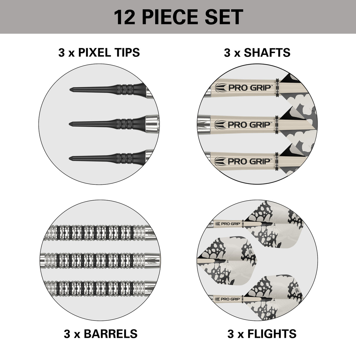 Target Exo Darts - Soft Tip - 90% Tungsten - 10