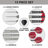 Target Nathan Aspinall Darts - Steel Tip - 90% Tungsten - G1
