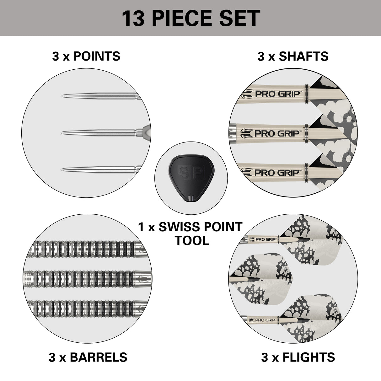 Target Exo Darts - Steel Tip - 90% Tungsten - 01