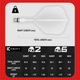 Target K-Shift Dart Flights - Standard No.6