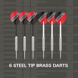 Target Rift Dartboard Set - Dartboard + 6 darts